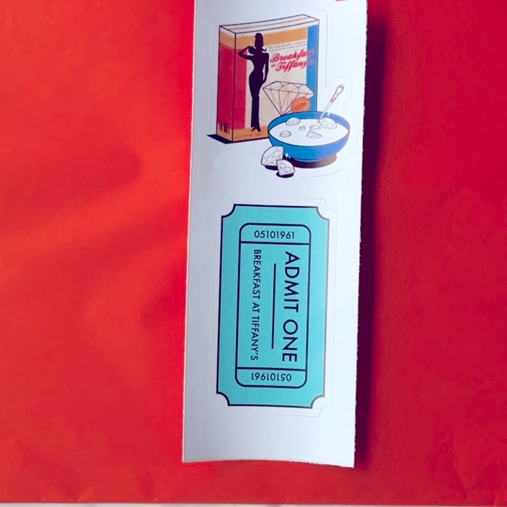 🎟️ TIFFANY & CO. STICKERS 🎟️ NWOT 🎟️